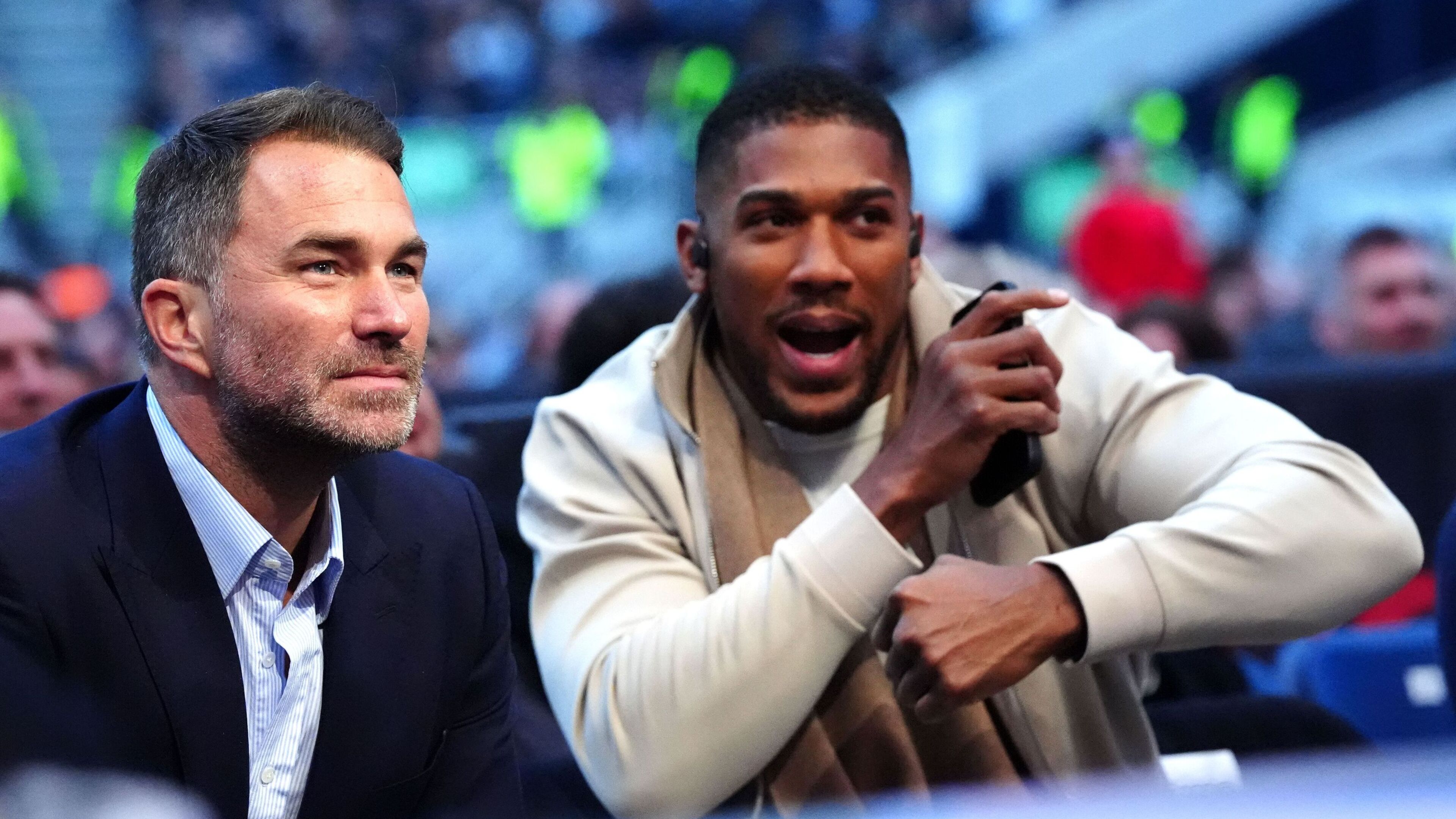 Tyson Fury claims Anthony Joshua fight is off after row with promoter Eddie Hearn